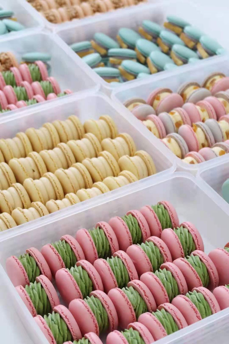 綠開(kāi)心果醬做馬卡龍和餅干(圖2) 綠開(kāi)心果醬做馬卡龍和餅干(圖2)